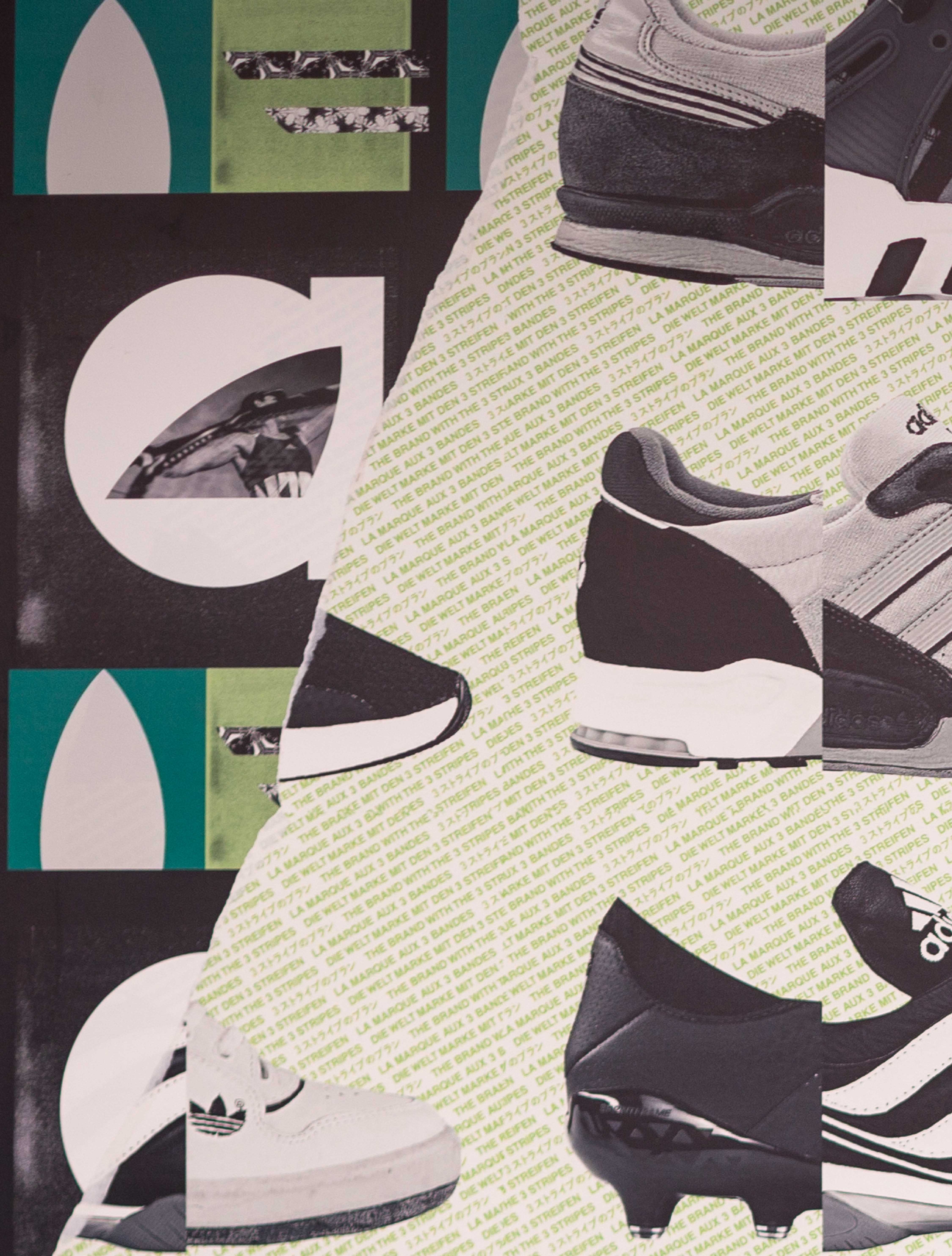 Adidas Sneakers Branding Collage