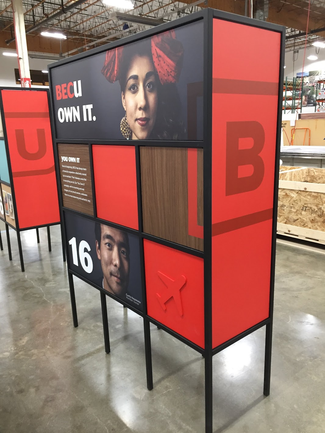 BECU Own It Display Panels