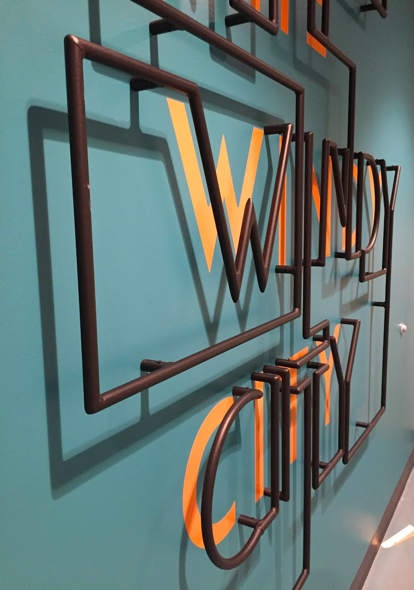 Windy City Dimensional Lettering